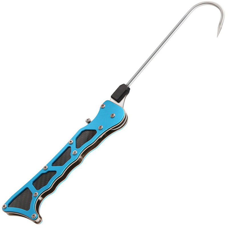 Landing Net Telescopic - Gaff de pêche télescopique portable professionnel