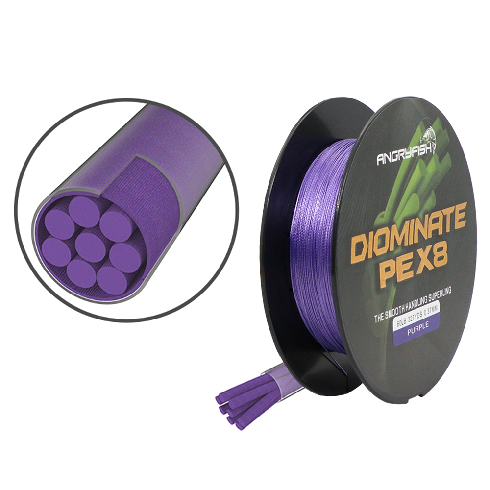 Fishing Equipment Bundle - Angryfish Diominate PE X8 300 M/500