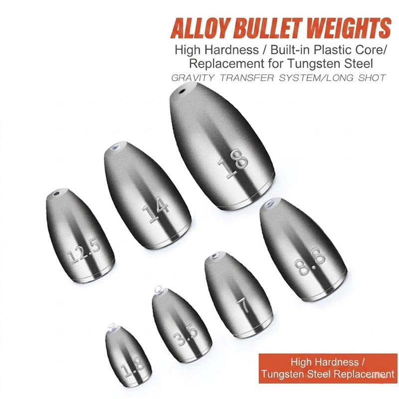 Tungsten Sinkers - Plombs en alliage sans plomb avec