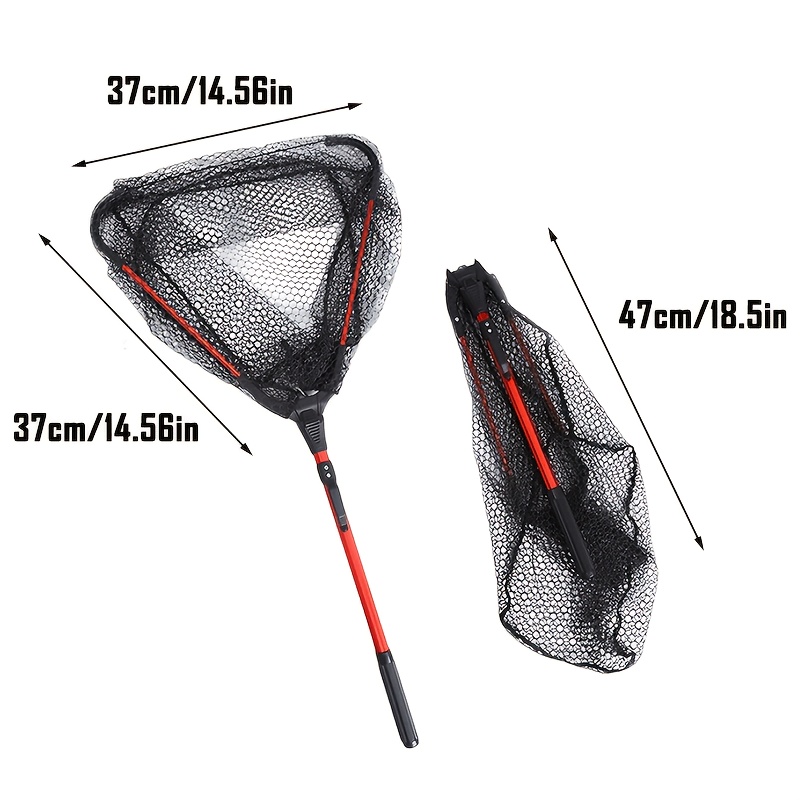 Landing Net Telescopic - 1 pièce Épuisette de pêche télescopique