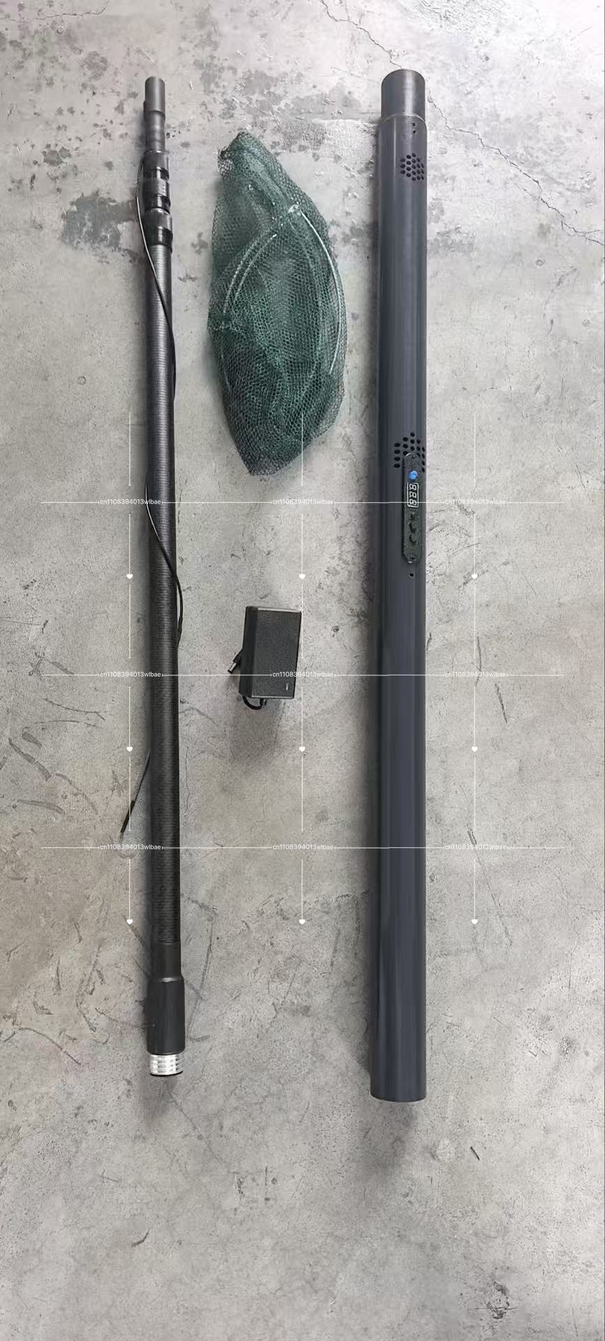 Landing Net Telescopic - Épuisette de pêche électrique télescopique automatique