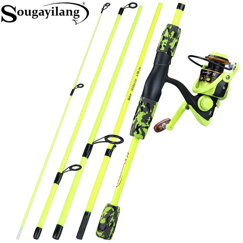 Fishing Equipment Europe - Sougayilang Combo Canne à Pêche Portable