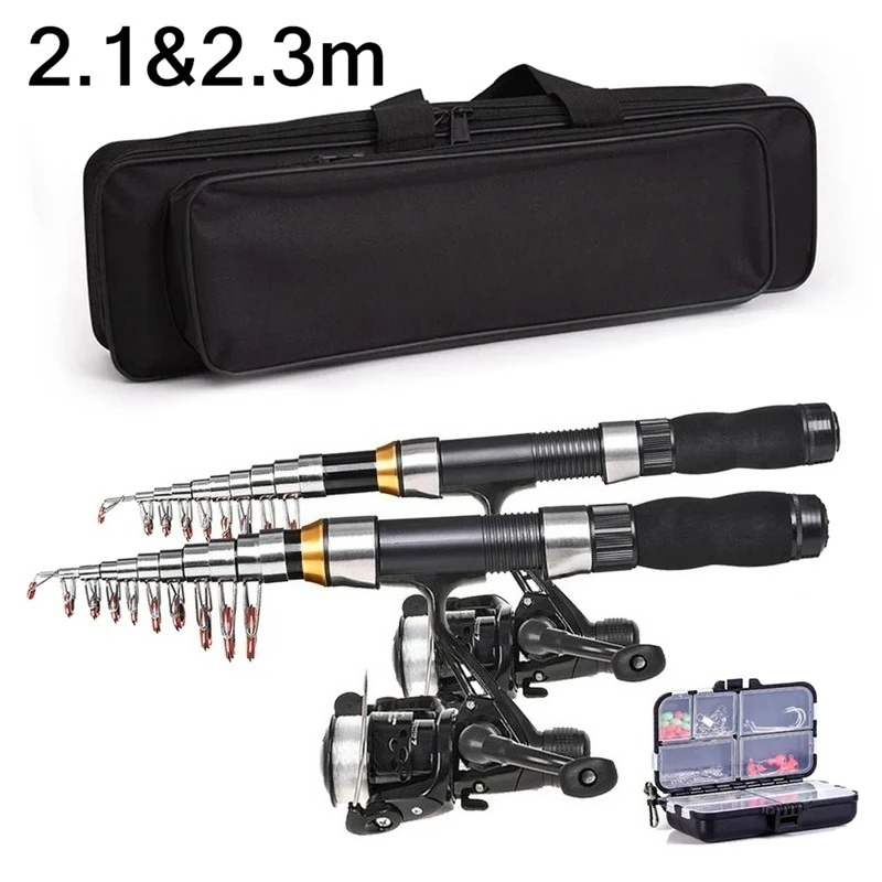 Fishing Equipment Bag - BRAVMAK 2.1/2.3 mTelescopique canne à pêche