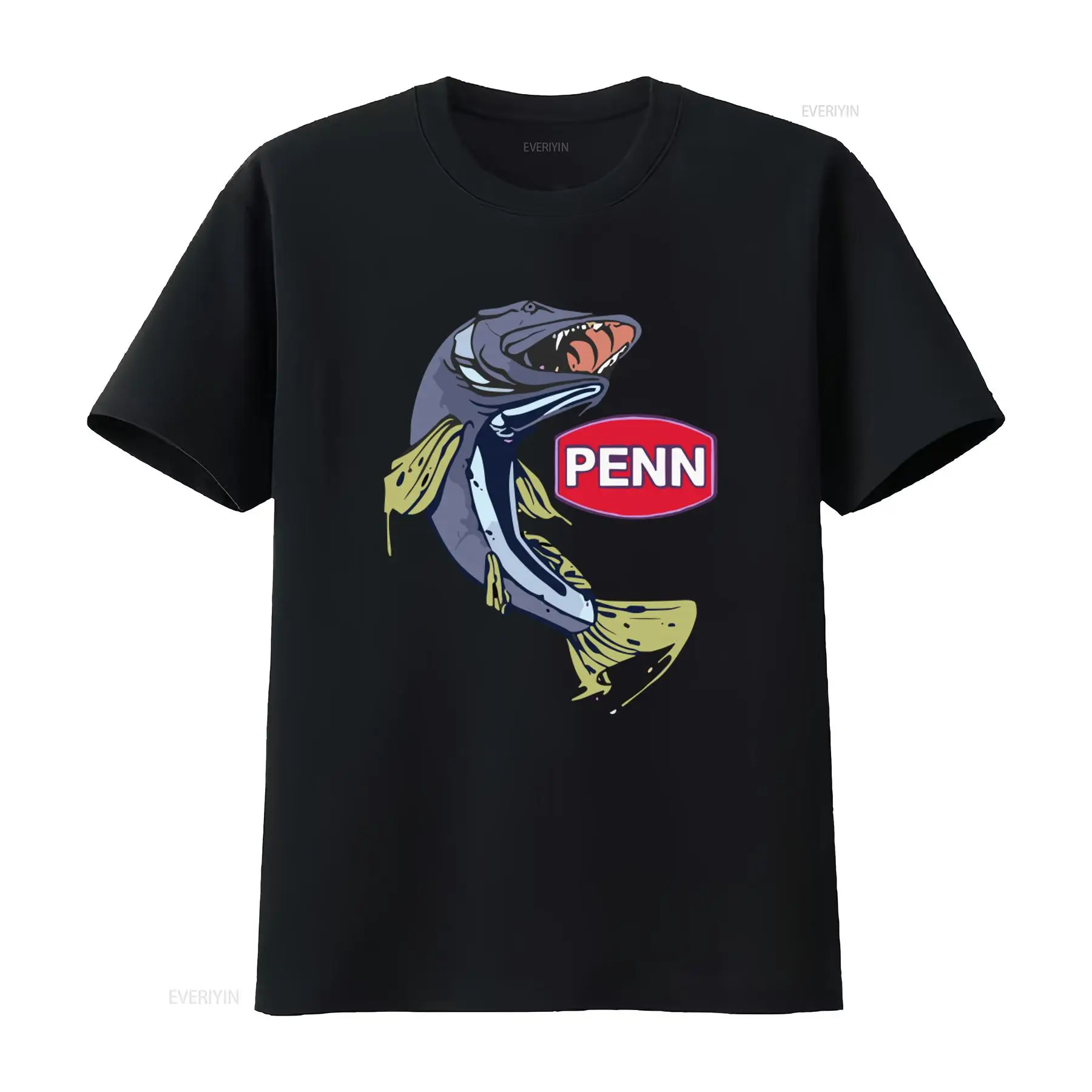 T-shirt noir pour homme avec l - Fishing Equipment In China avis et prix