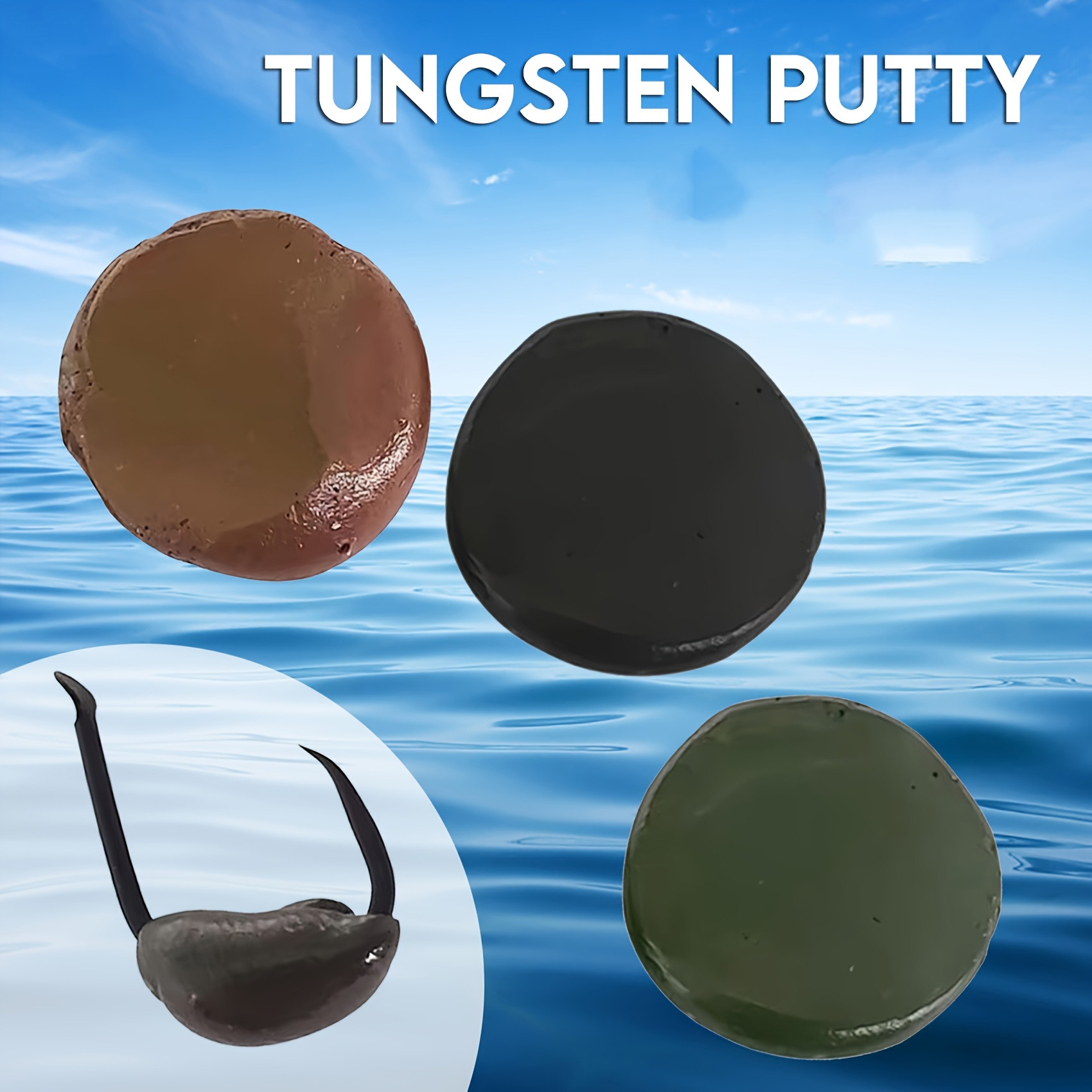 Mastic de tungstène 0.5oz(15g) - Tungsten Sinkers avis et prix