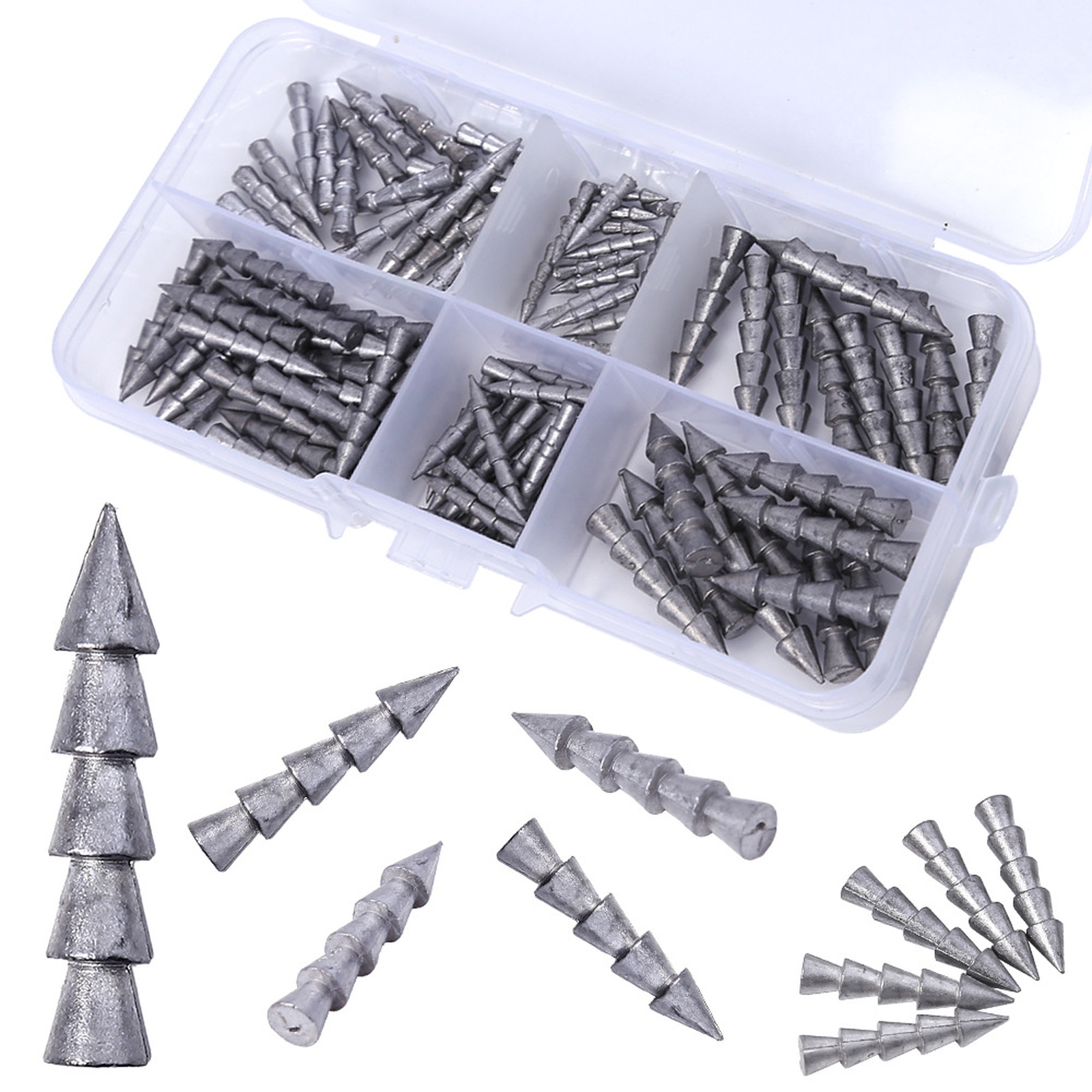 Kit de 100 poids à ongles en t - Tungsten Sinkers avis et prix