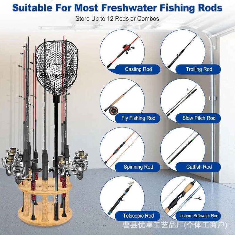 Support de rangement rotatif m - Fishing Equipment Storage avis et prix