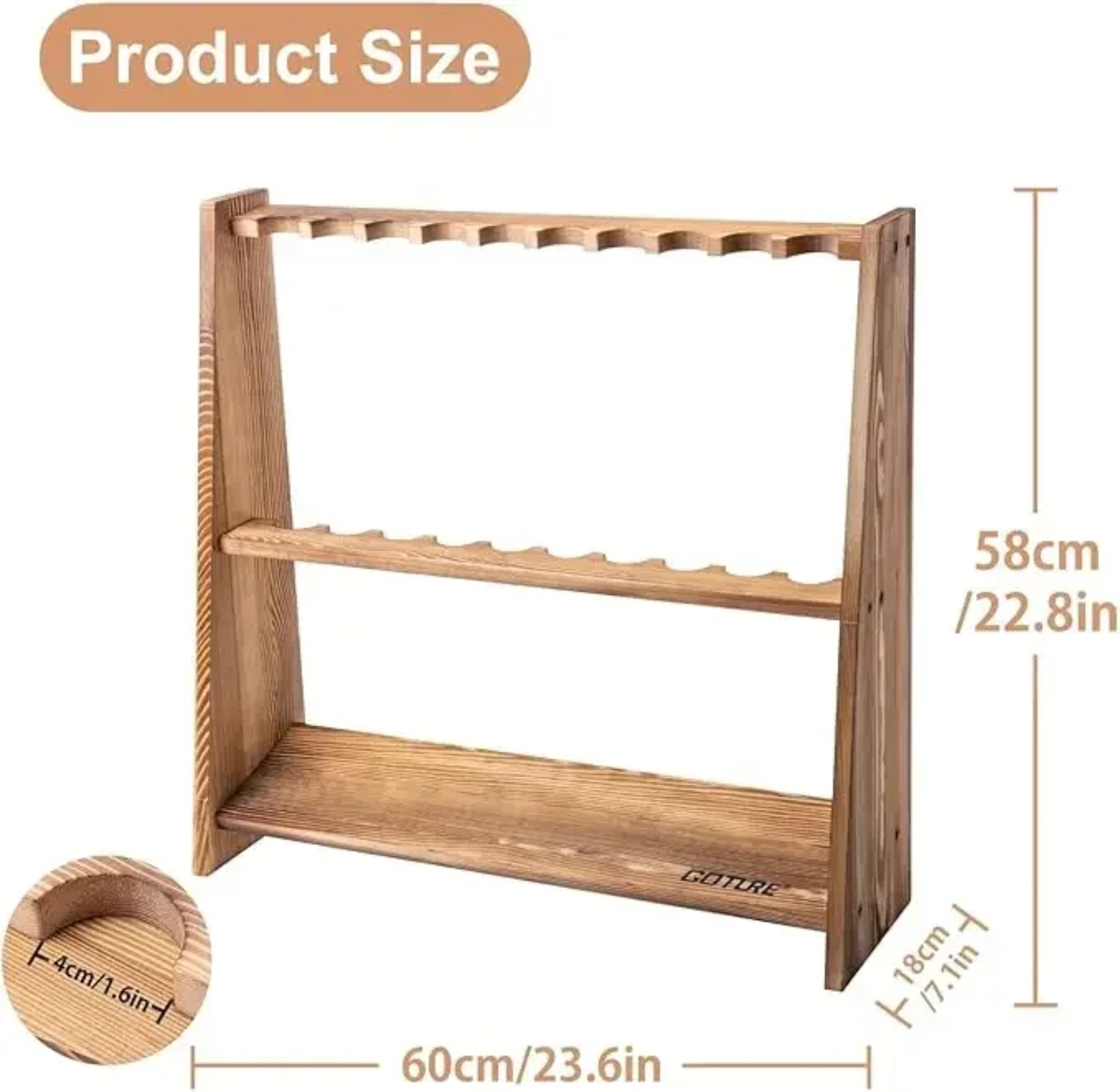 Support de cannes à pêche Gotu - Fishing Equipment Storage avis et prix