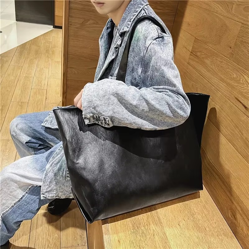 Sac à bandoulière en cuir soup - Fishing Equipment Market avis et prix