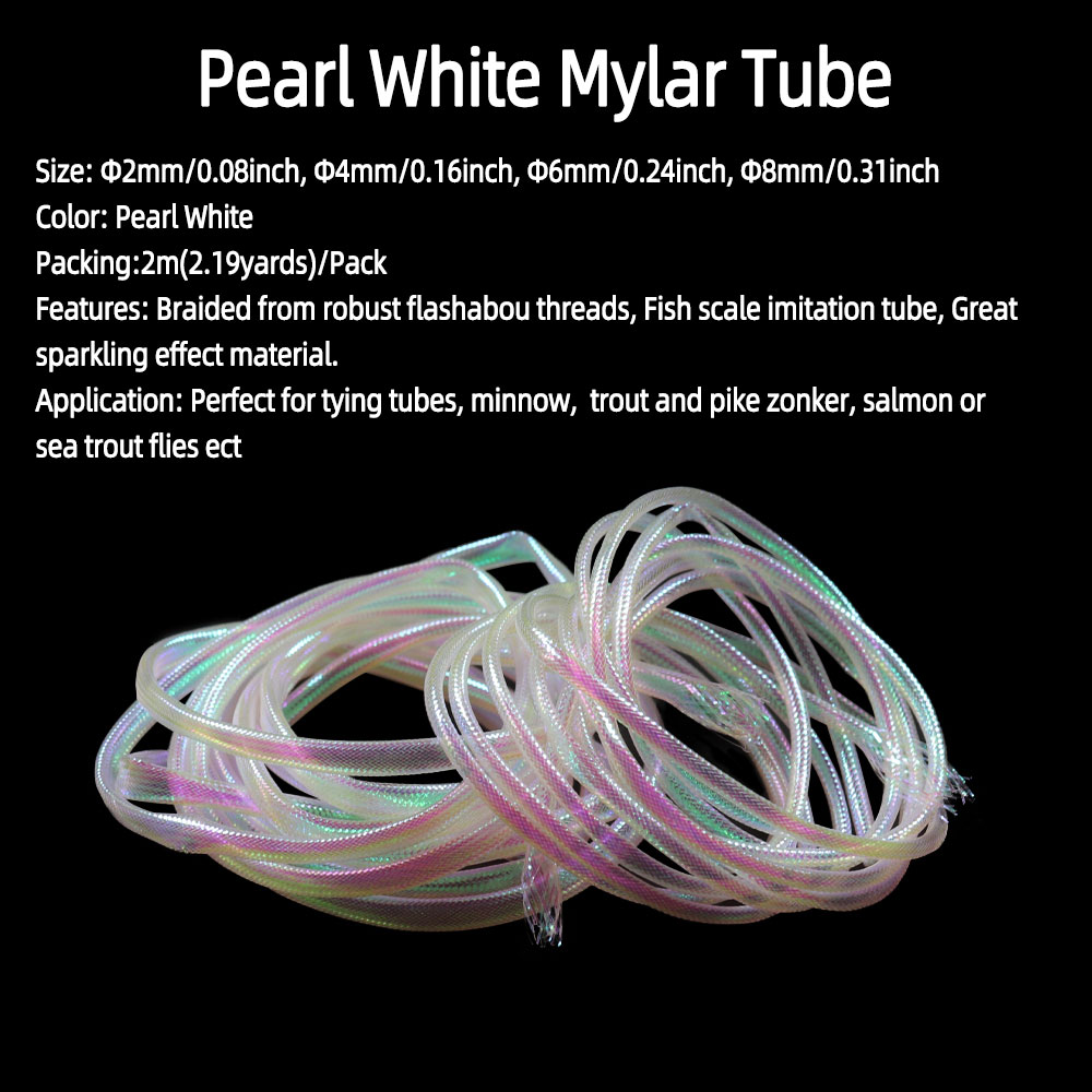Tube en Mylar tressé blanc per - Fishing Equipment Bundle avis et prix