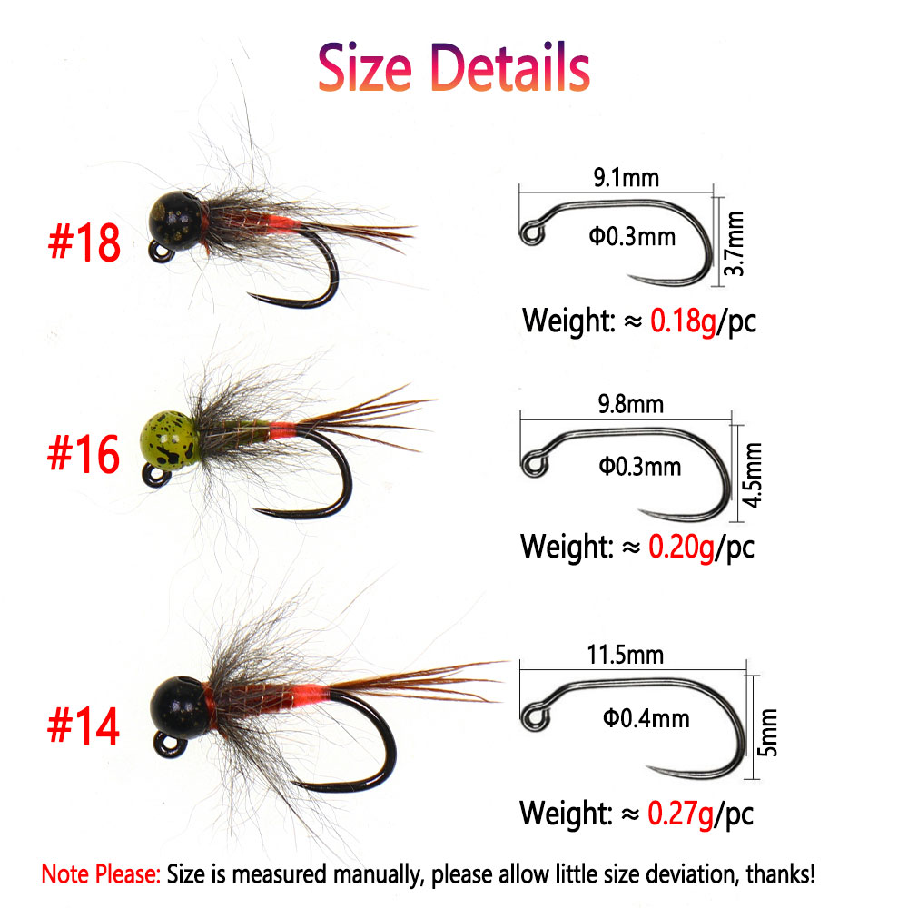 6 pièces # 14 # 16 # 18 leurre - Fishing Equipment Europe avis et prix