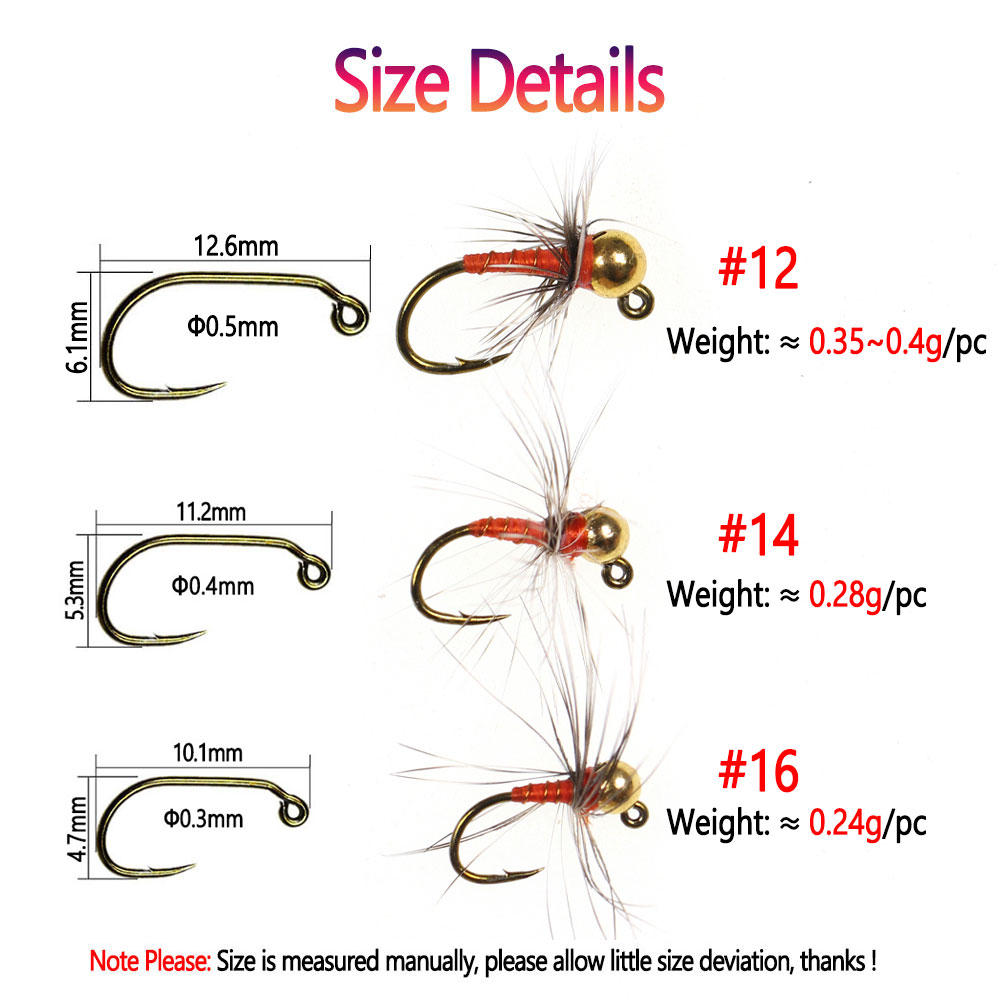 Bimoo 6 pièces # 12 #   14 # 1 - Fishing Equipment Europe avis et prix