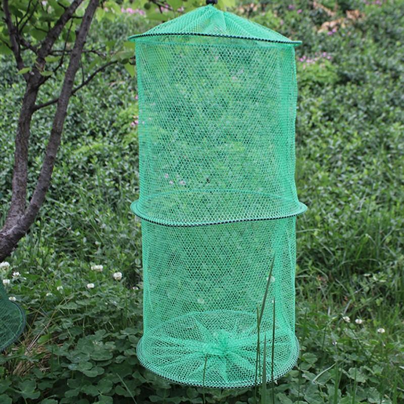 Filet de pêche rond pliant en  - Landing Net Telescopic avis et prix