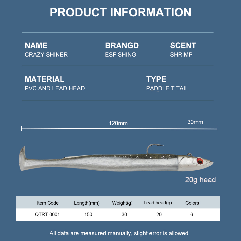 ESFISHING Leurre Souple Crazy  - Fishing Equipment Ebay avis et prix