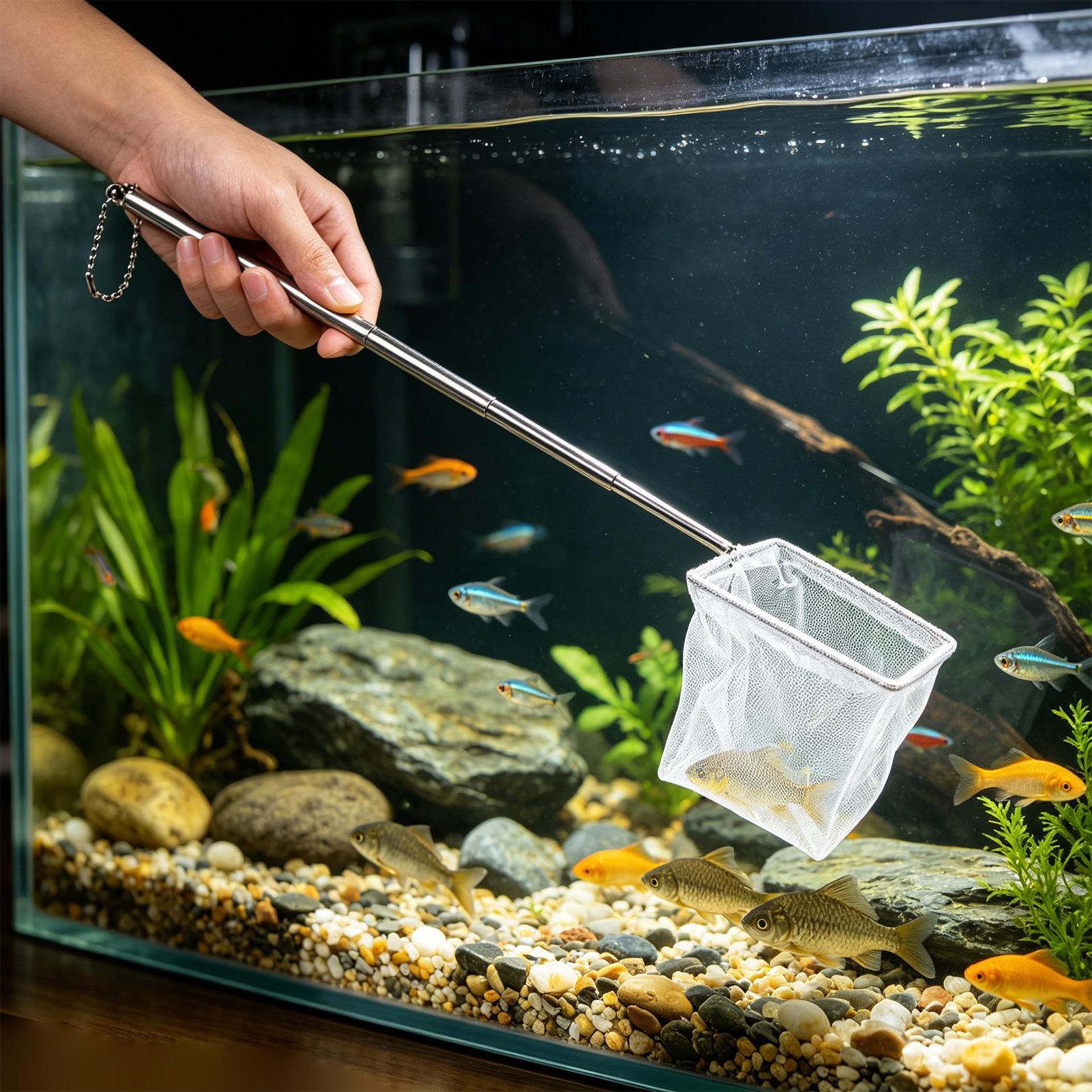 Lot de 2 Petits Épuisettes à P - Landing Net Telescopic avis et prix