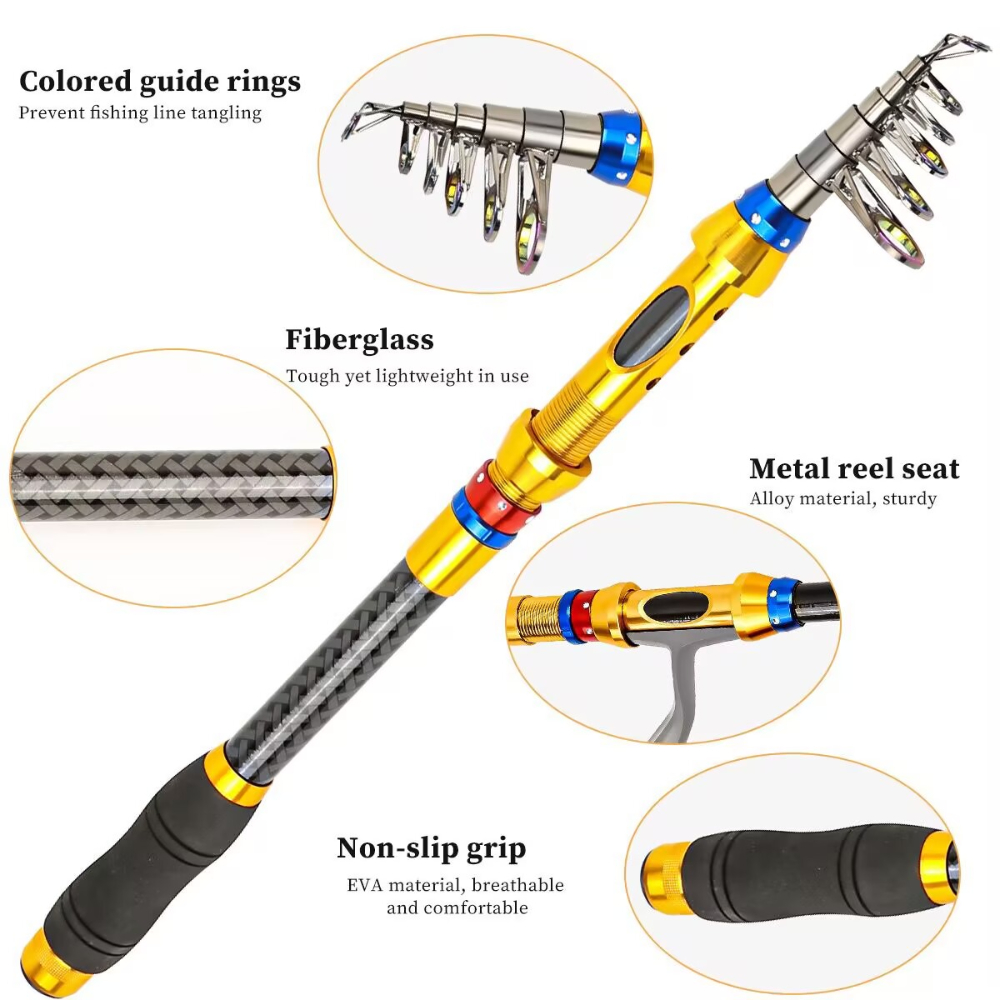 Canne à pêche télescopique 1.8 - Fishing Equipment Europe avis et prix
