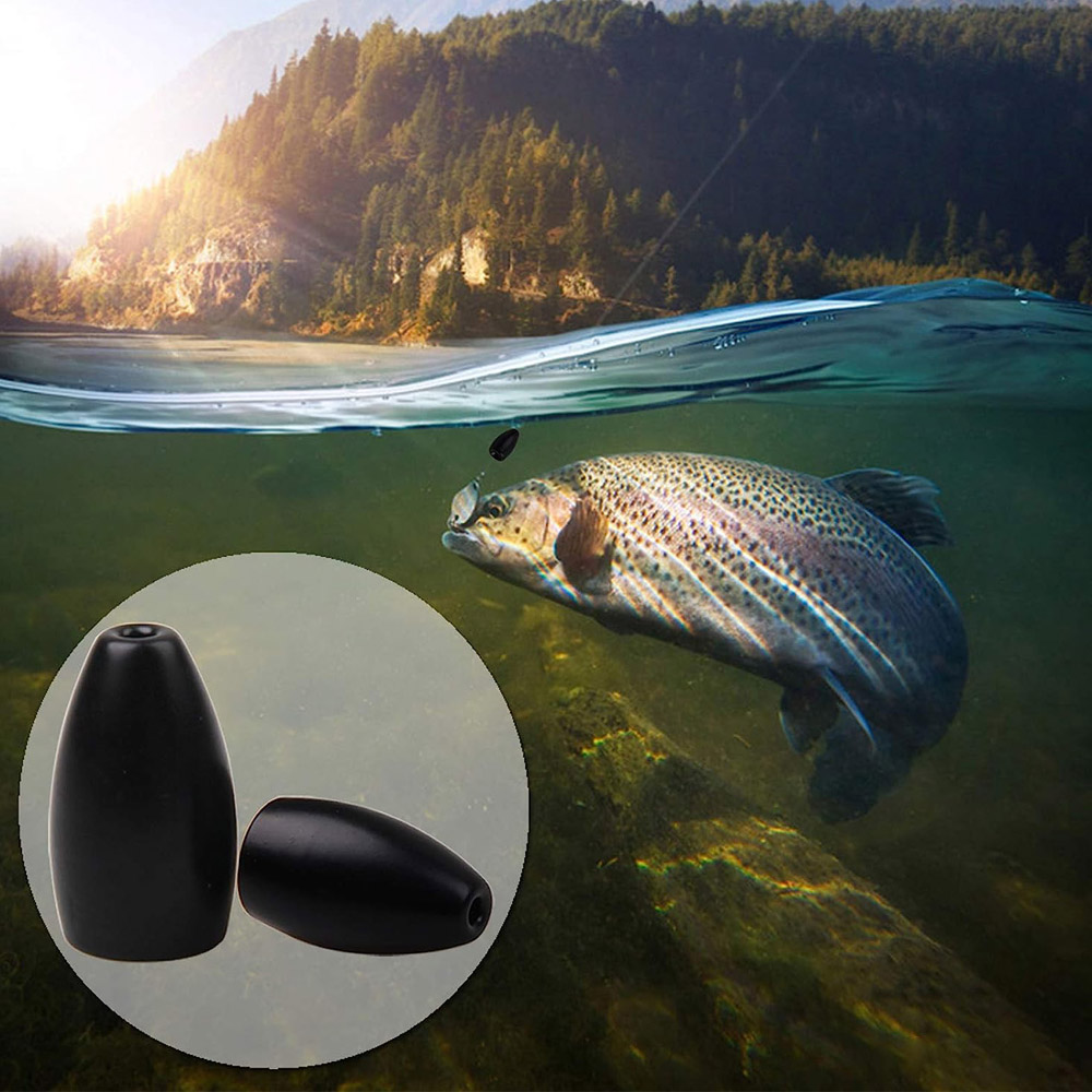 Poids de pêche en acier au tun - Tungsten Sinkers avis et prix
