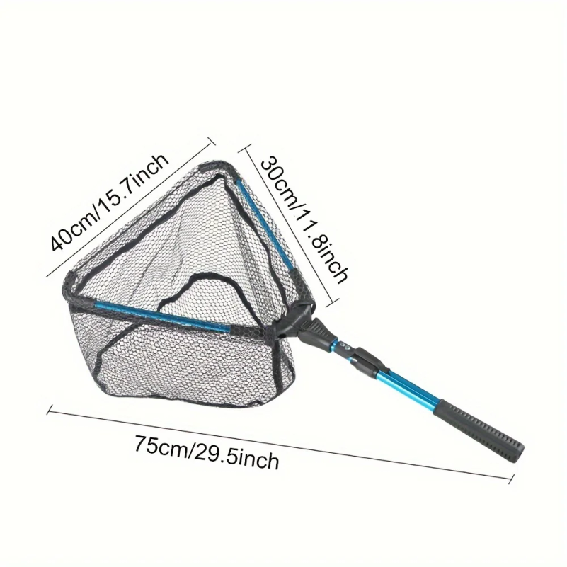 1 pièce Épuisette de pêche pli - Landing Net Telescopic avis et prix